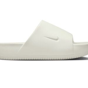 Nike Calm Slide in White